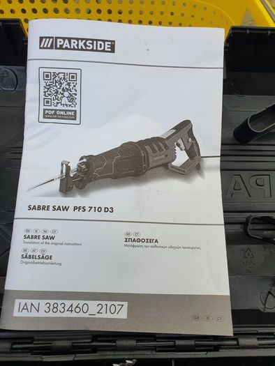 Parkside 220v sabour saw