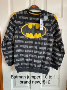 Batman jumper, brand new