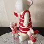Happy Sheep Family Ceramic Figurines Image 3