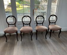 Victorian Ladys dining chairs