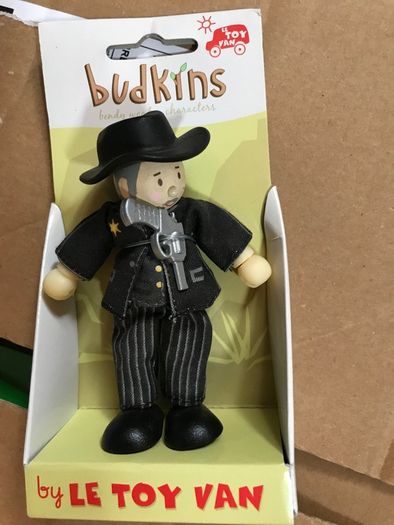 Le Toy Van Sydney Sheriff Budkin- doll figure