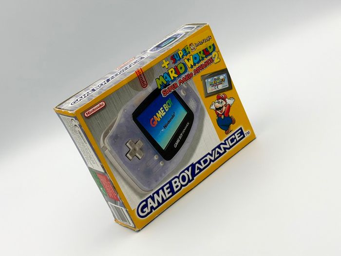 Nintendo Game Boy Advance Super Mario World Edition Console - Boxed and Beautiful