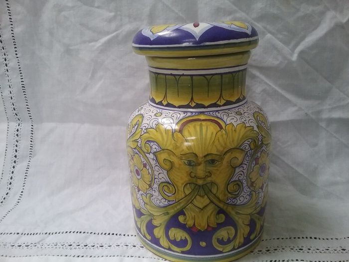 Lidded Ceramic Urn