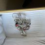 Tutti Bambini CoZee Lite Bedside Crib in Charcoal and Oak effect. Image 6