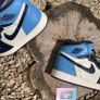 Get Chic Premium Jordan 1 Mid UNC Obsidians Image 3
