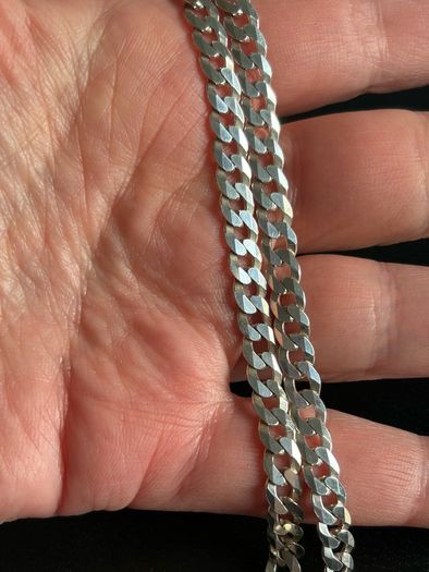silver necklace
