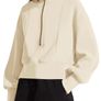 Brand new ANGGREK Women s Sweatshirt Zip Long Sleeve Pullover Hoodie Casual Y2K Winter Clothing Image 4