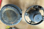 WWII RAF Type P8 aircraft compass, a type used in the Spitfire and other RAF aircraft