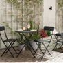 Sundso bistro outdoor table black Image 3