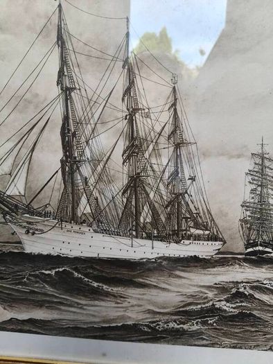 Vintage Ship Print