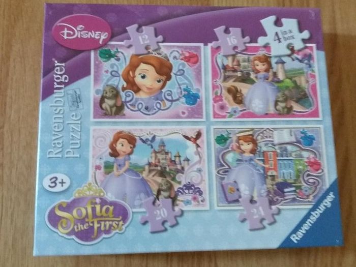 Puzzle Sofia ( 4 Ravensburger Puzzles)