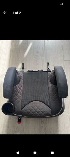 2 High Back booster car seats