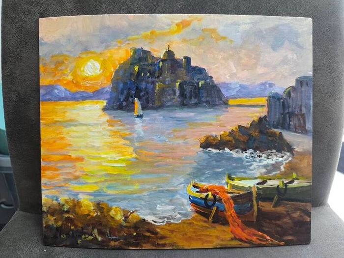 Oil on wood