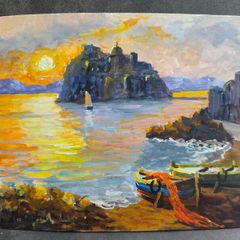Oil on wood