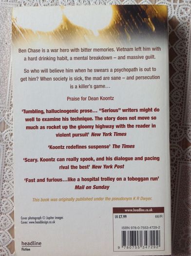 Dean Koontz. Paperback books. 3 each