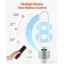 Velocity Floor Fan that Blows Cold Air, 80 Oscillating 8-Speed Fans, 8H Timer, Standing Fans with H13 HEPA Filtration, Remote Control & Air Purification Mode Image 4
