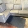 Grey corner sofa l shaped Image 5