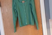Gallery  Jade Pleated Style   Cardigan.    S. M - 14    B.N.W.T.