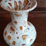 Mid Century Fosters England Honeycomb 6 inch vase Image 4