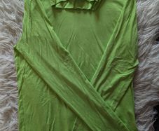 Cos lime color cotton turtleneck