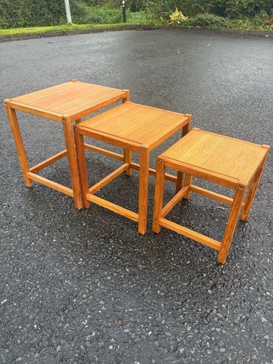 Vintage Habitat nest of table c1970
