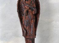 main image for ad Garden Sculpture Angel Figurine Statue Balcony Sculpture Decorative Figure Art