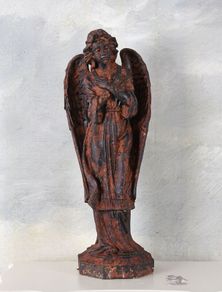 Garden Sculpture Angel Figurine Statue Balcony Sculpture Decorative Figure Art