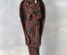 Garden Sculpture Angel Figurine Statue Balcony Sculpture Decorative Figure Art