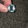 925 Sterling Silver Aquamarine Ring Image 5