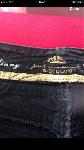 Ladies river island jeans size 10