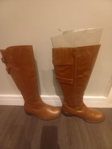 Brown Leather Boots