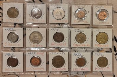 Original 21 coins set.
