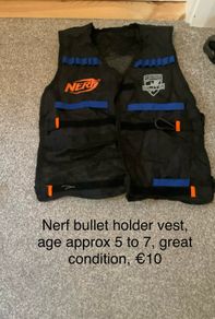 Nerf bullet vest holder
