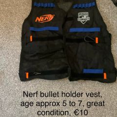 Nerf bullet vest holder