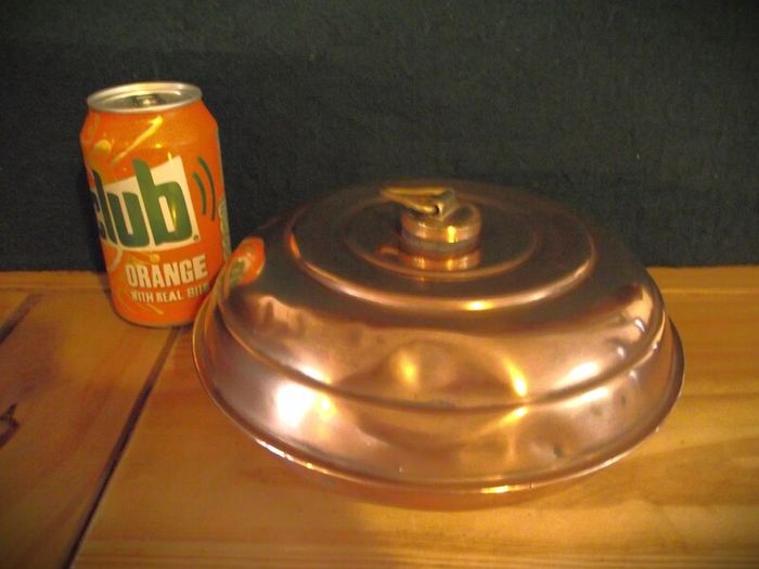 Vintage Copper Bed Warmer
