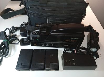 Vintage Revue Video Camera Recorder With Lots Of Accessories Part Tested-no Working Batteries