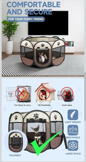 Portable Dog Playpen