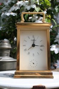 Vintage table clock "Kieninger", made in Germany, 1970s