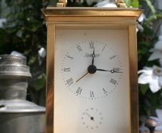 Vintage table clock "Kieninger", made in Germany, 1970s
