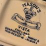 Vintage Masons Vista Blue Pitcher Image 3