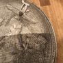 Vintage Persian pewter and brass plates Image 7