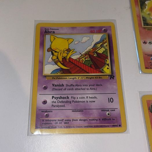 Vintage Pokemon Cards 1990s - Near Mint