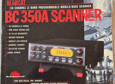 Uniden BC 350A Scanner