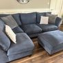 Navy L couch Image 2