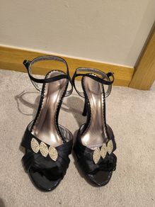 Black heels