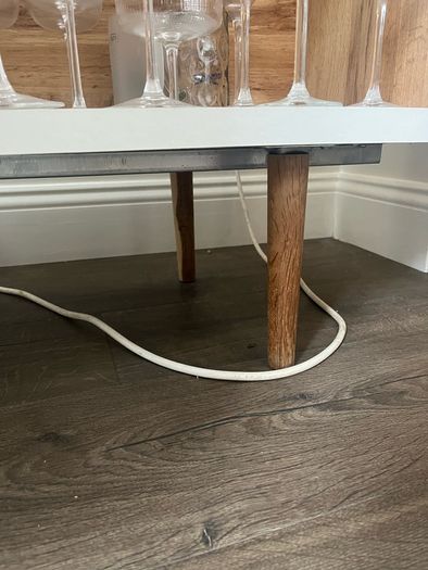 Wooden tv stand