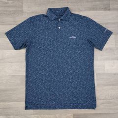Peter Millar Grove XXIII Michael Jardan Golf Clubs Golf Polo Shirt Mens Medium