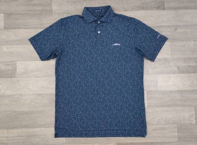 Peter Millar Grove XXIII Michael Jardan Golf Clubs Golf Polo Shirt Mens Medium