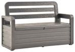 Garden Storage Bench Plastic Anthracite  - Free Delivery Nationwide