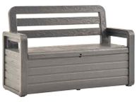 main image for ad Garden Storage Bench Plastic Anthracite  - Free Delivery Nationwide